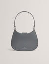 CURLA: Leather Bow Detail Mini Shoulder Bag