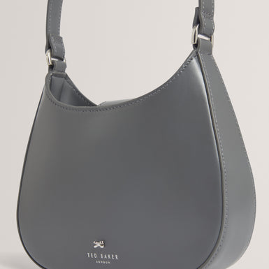 CURLA: Leather Bow Detail Mini Shoulder Bag