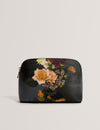 ALEIX: Floral Printed Make Up Bag