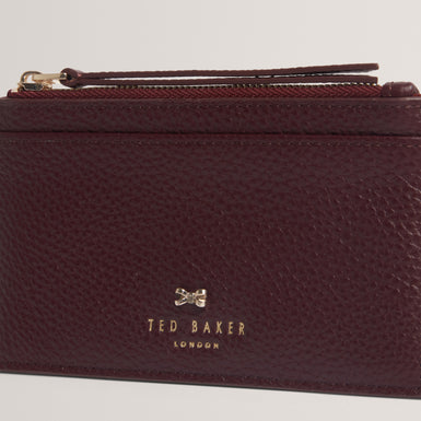 MYYRA: Bow Detail Zip Card Holder