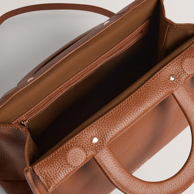 ROLLIA: Grab Handle Medium Tote Bag