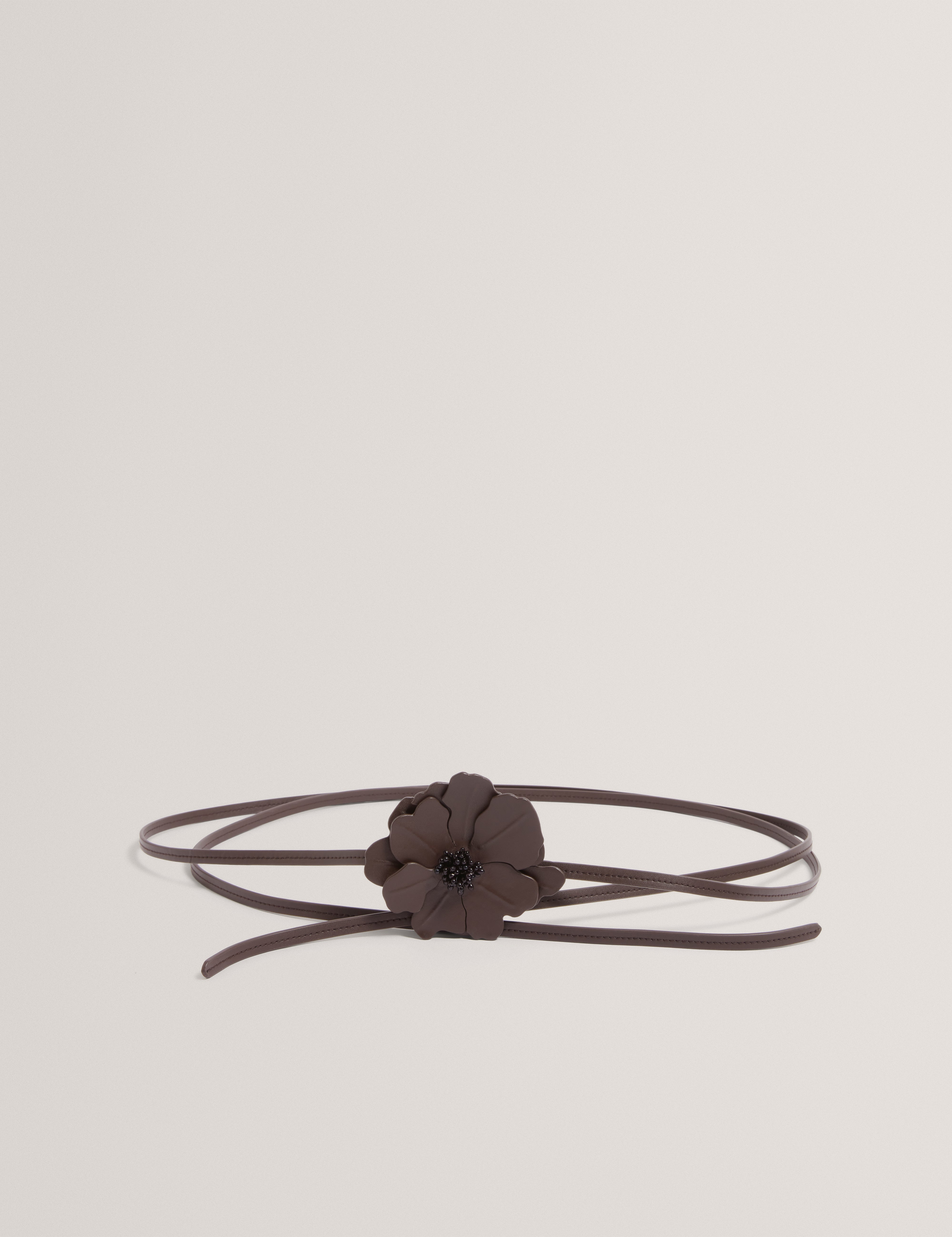FLORILO: Flower Tie Belt
