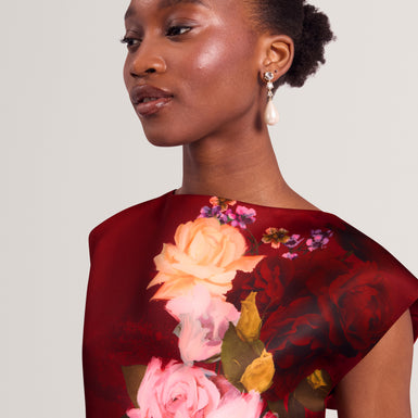 PAWLAA: Floral Printed Top