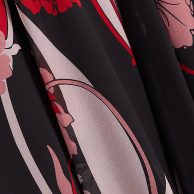 KAAMELI: Long Sleeve Printed Maxi Dress