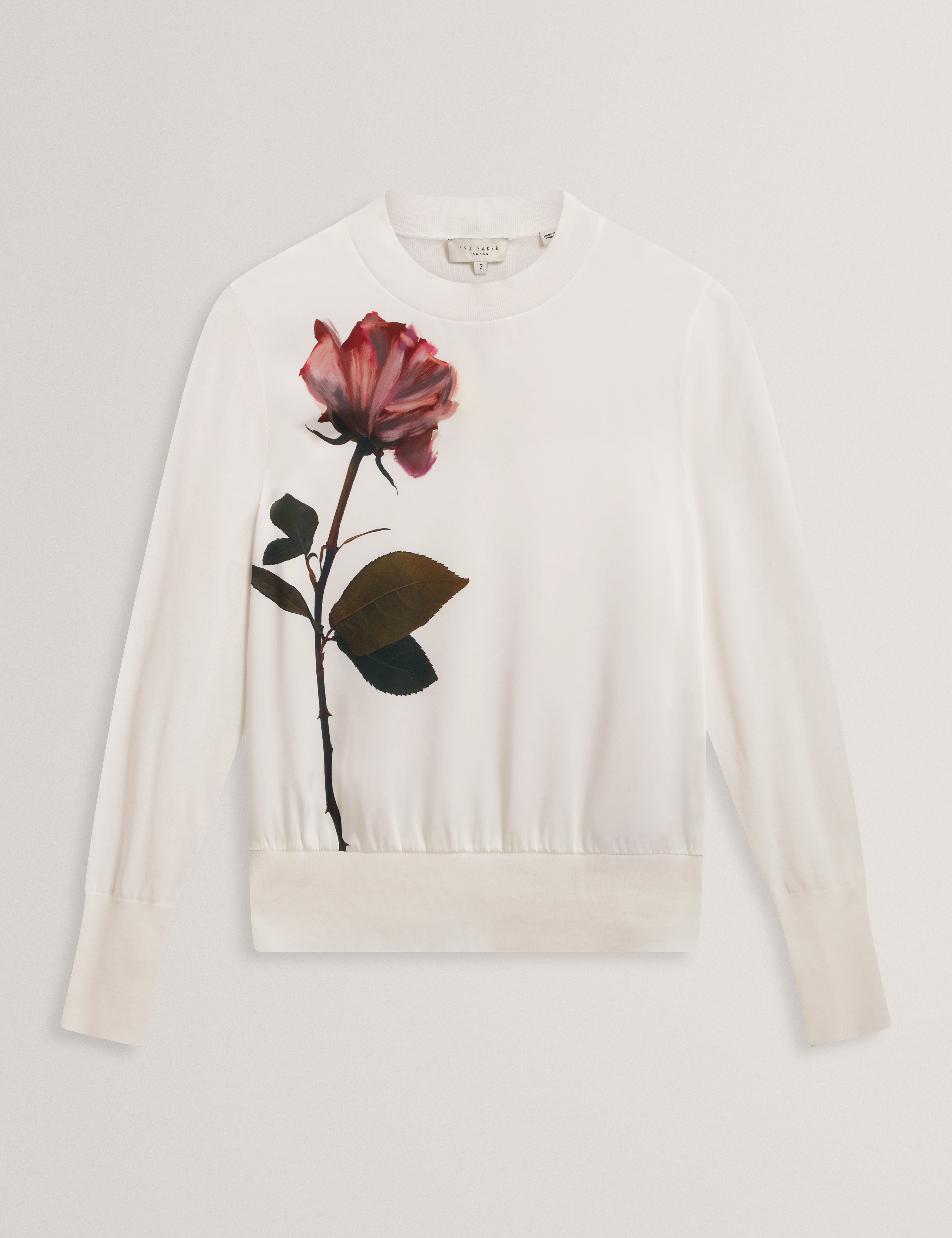 ZUZAA: Printed Woven Front Jumper