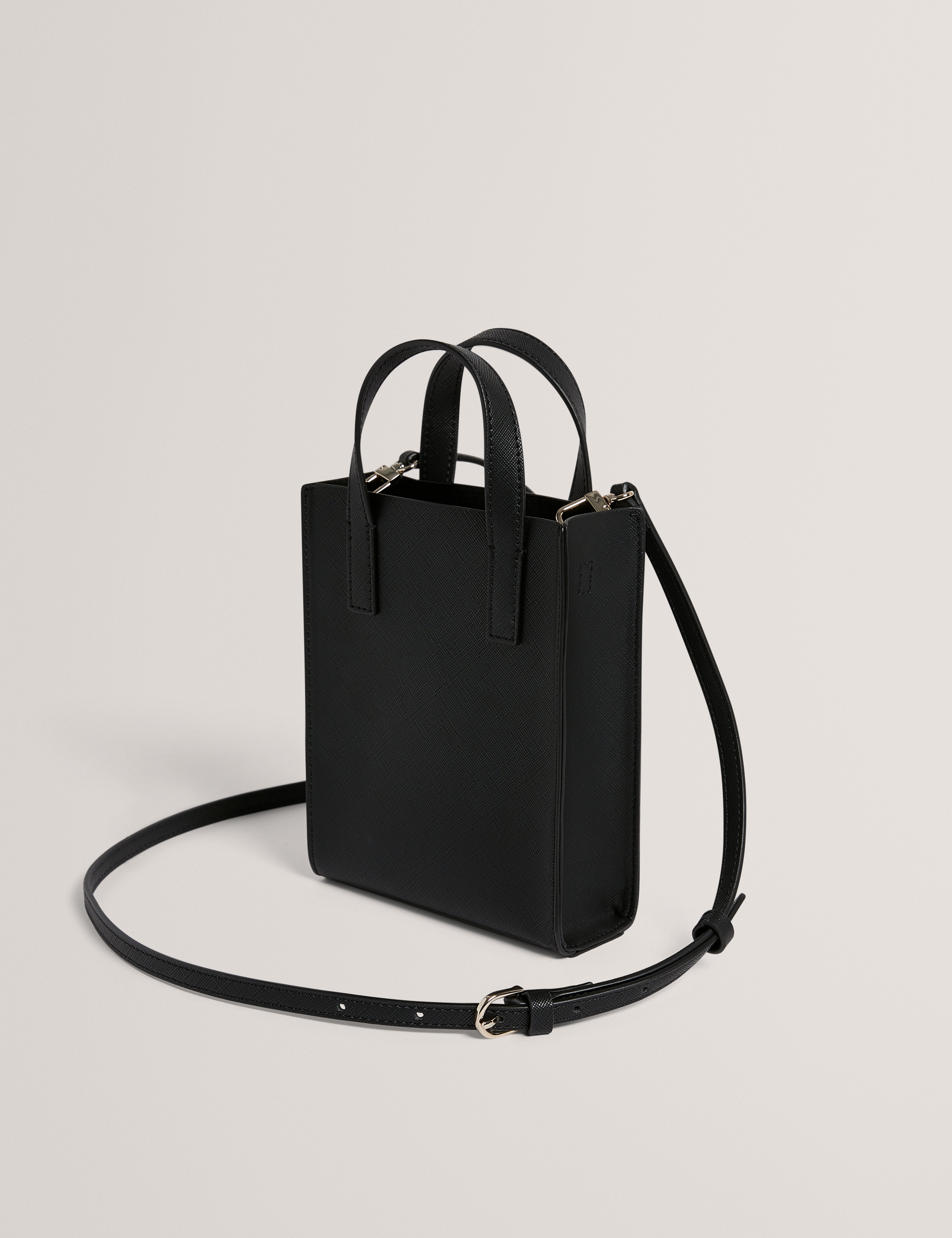 JANNCON: Bow Detail Mini Icon Bag