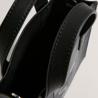 JANNCON: Bow Detail Mini Icon Bag