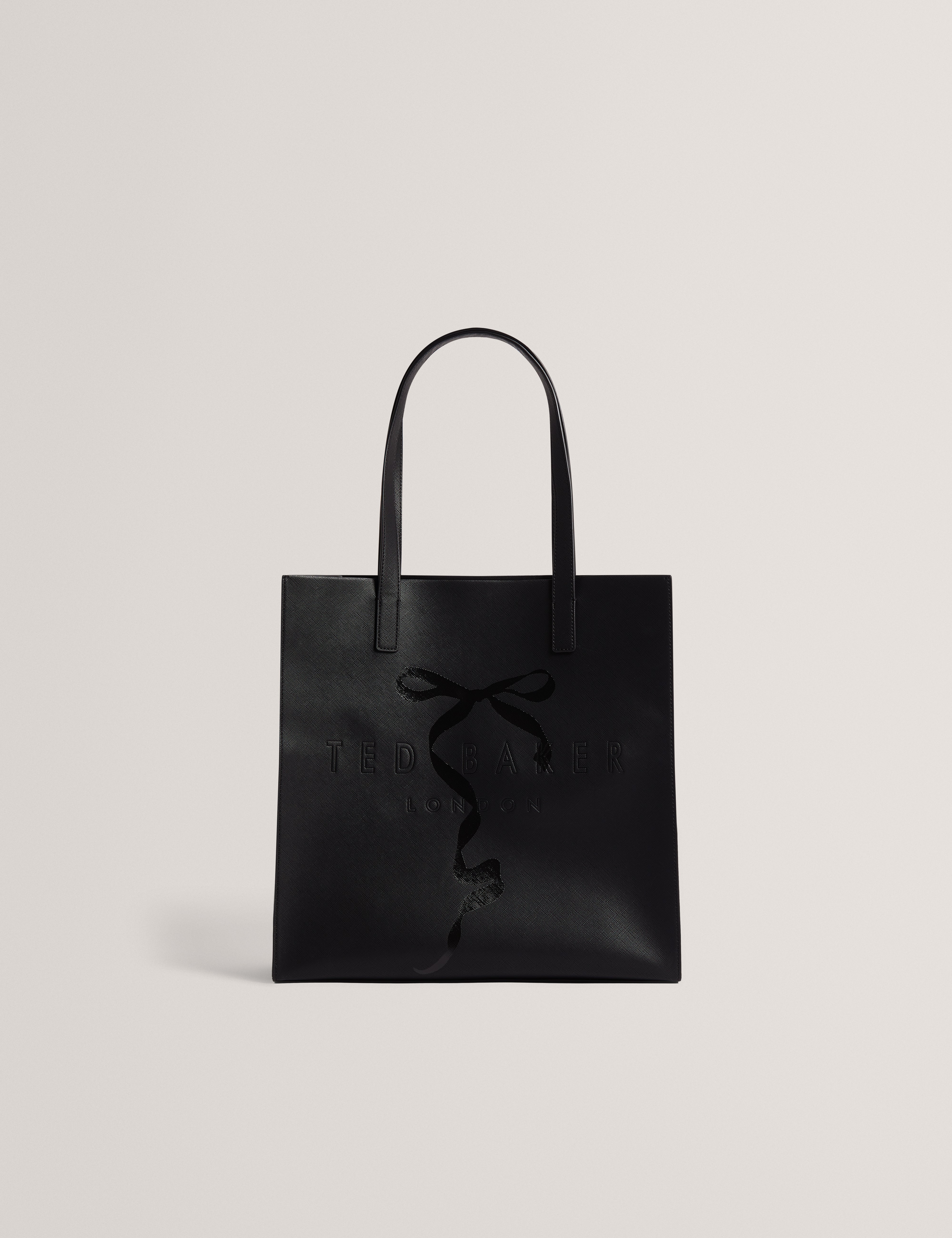 JENNCON: Bow Detail Large Icon Bag