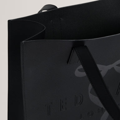JENNCON: Bow Detail Large Icon Bag
