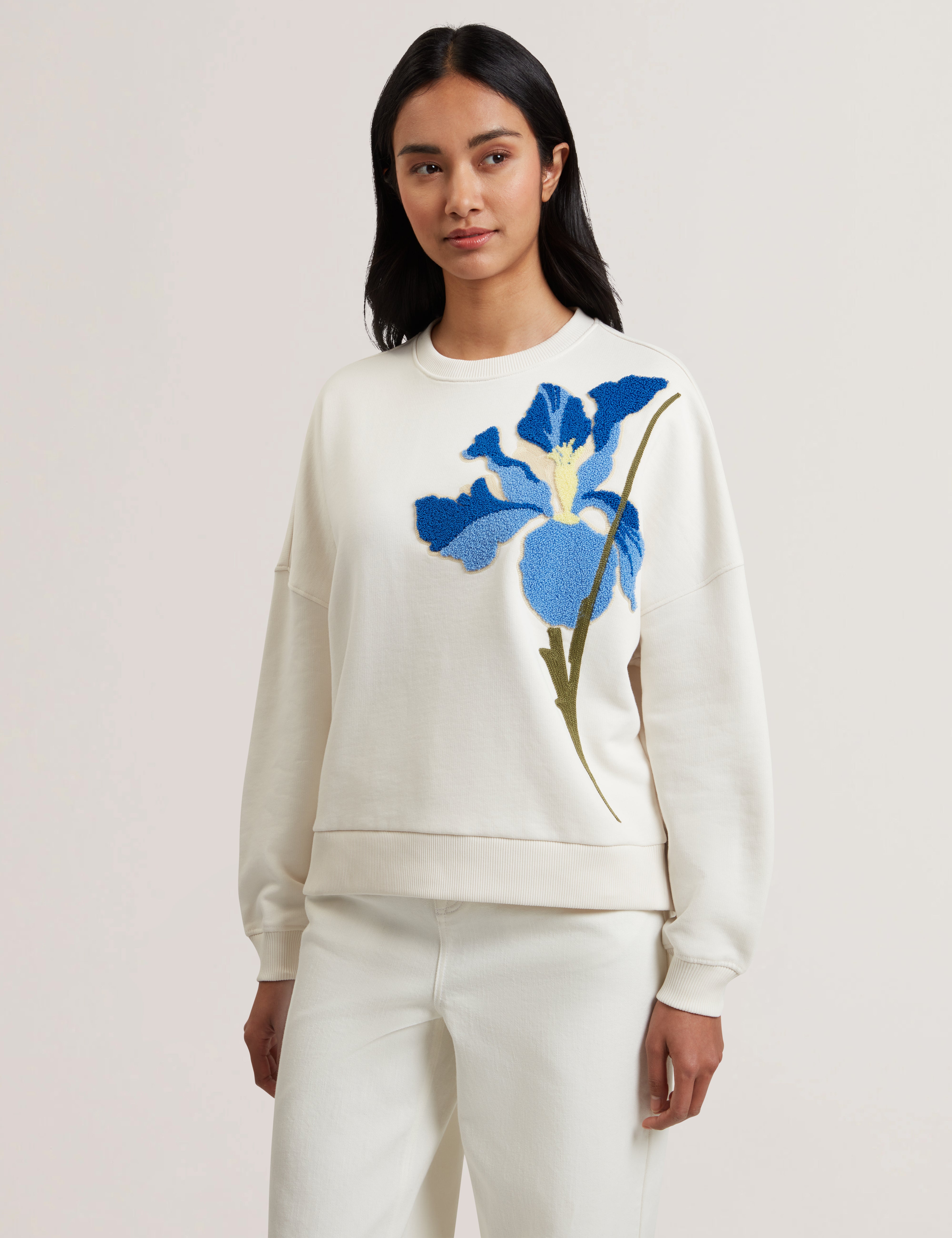 Womens SANDERR-Graphic Sweater