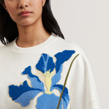 Womens SANDERR-Graphic Sweater