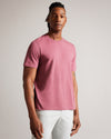 Men's Tywinn-Ss Regular Plain T-Shirt Pink