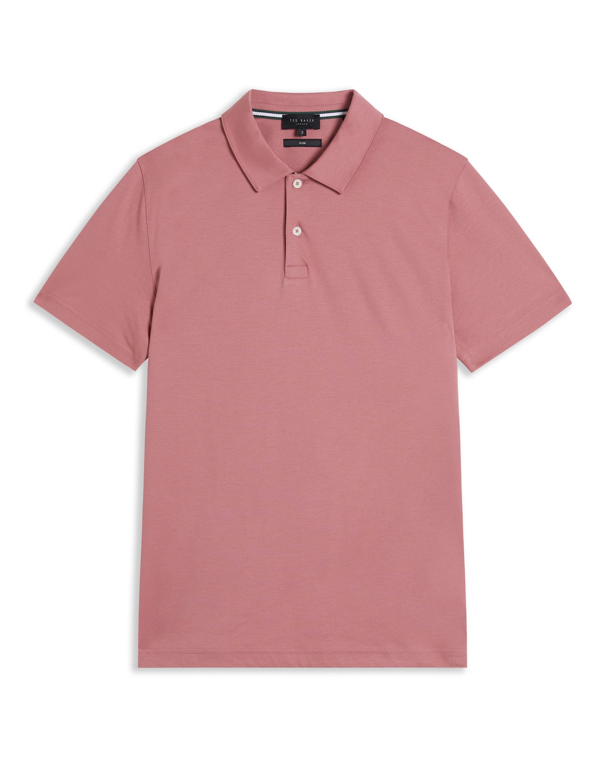 Men's Zeiter-Ss Slim Soft Touch Polo Mid-Pink