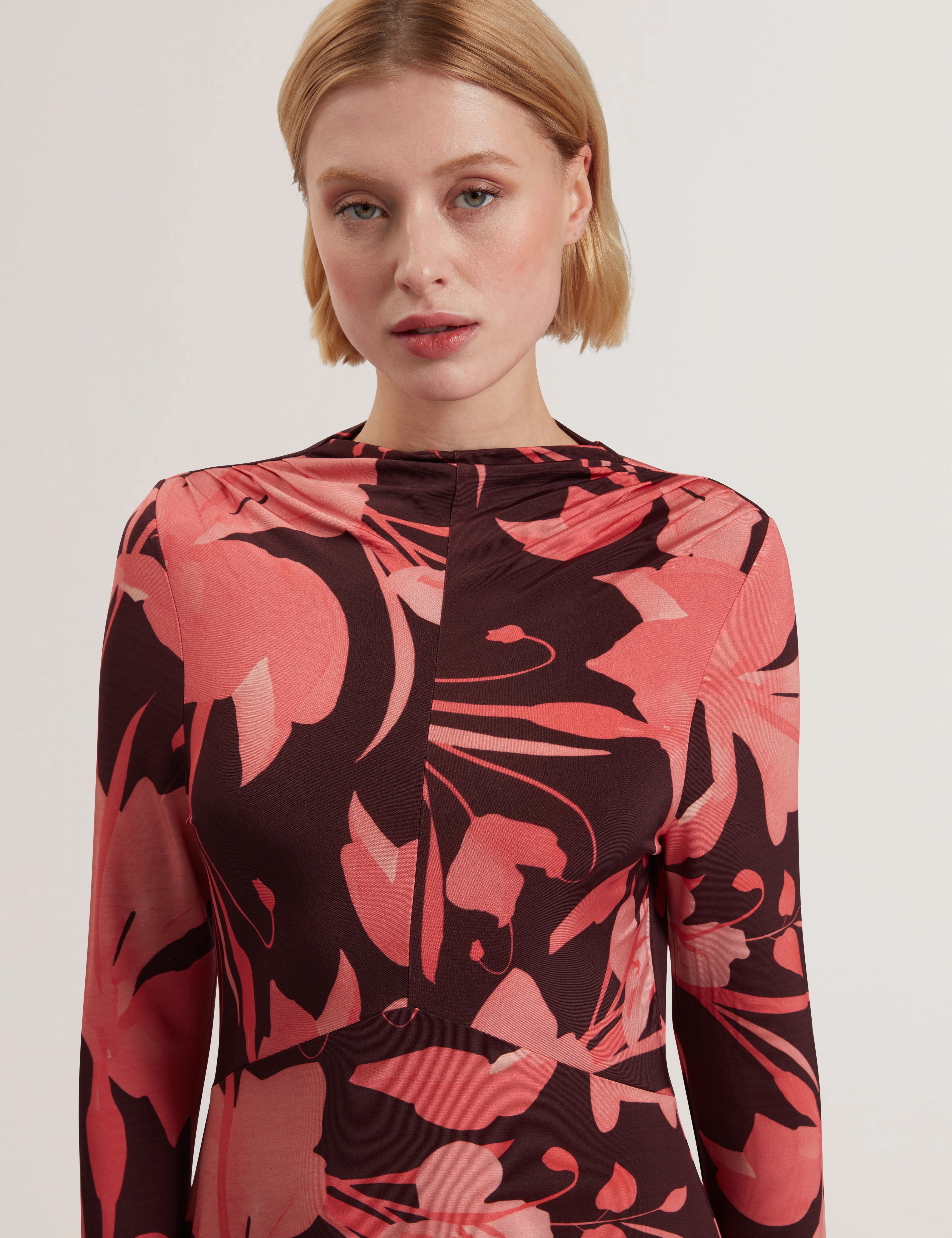 Women's STARLAH-Slinky Jersey Printed Midi Dress