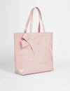 Women's NICON-Knot Bow Vinyl Icon Tote Bag