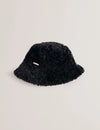 FLUFFYI: Faux Shearling Bucket Hat