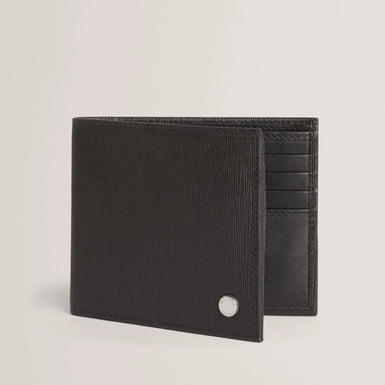 BARRICK: Bark Texture Leather Wallet