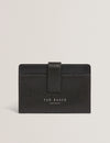 BALARD: Bark Texture Leather Cardholder