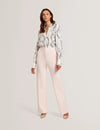 CHILLA: Long Line Printed Shirt