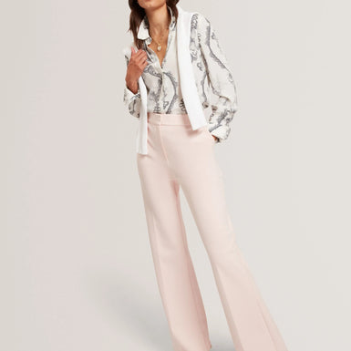 CHILLA: Long Line Printed Shirt