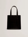 VIVANAA: Croc Effect Small Icon Bag