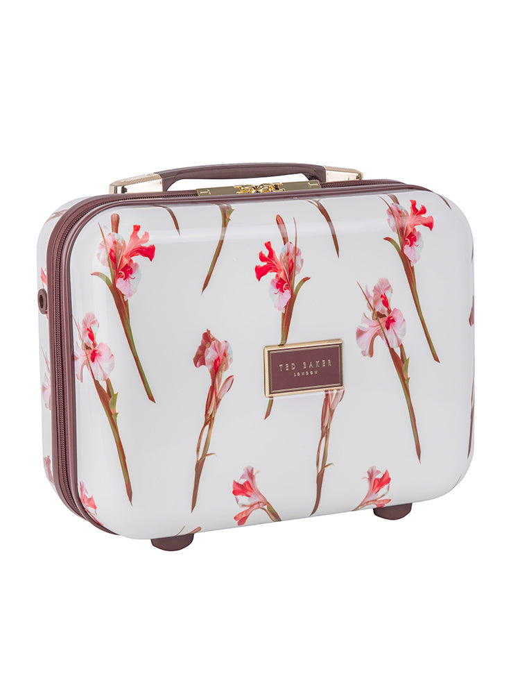 WILD IRIS: Beauty Case White