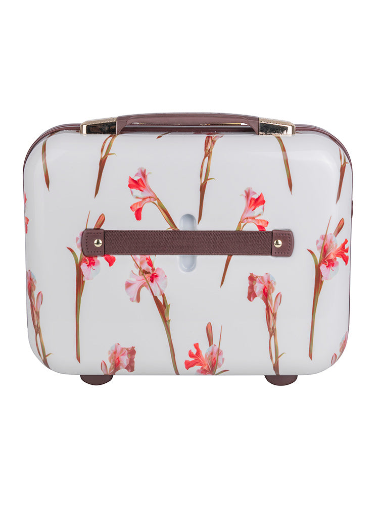 WILD IRIS: Beauty Case White