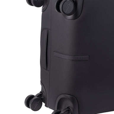 QUANTUM: Medium 4 Wheel Trolley Case Black