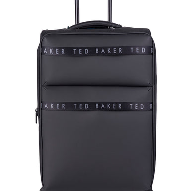 QUANTUM: Medium 4 Wheel Trolley Case Black