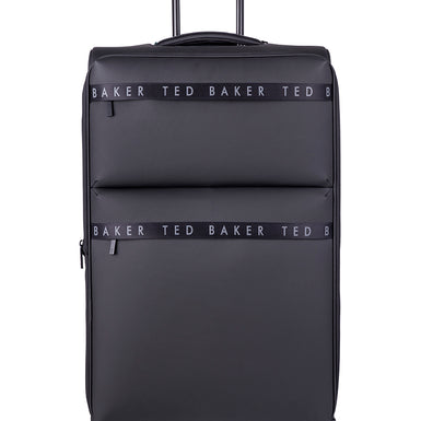 QUANTUM: Large 4 Wheel Trolley Case Black
