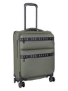 Quantum: 4 Wheel Carry On Trolley Case Green