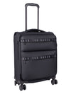 Quantum: 4 Wheel Carry On Trolley Case Black