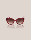 AMIRA: Cateye Crystal Sunglasses
