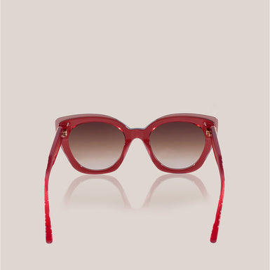 AMIRA: Cateye Crystal Sunglasses