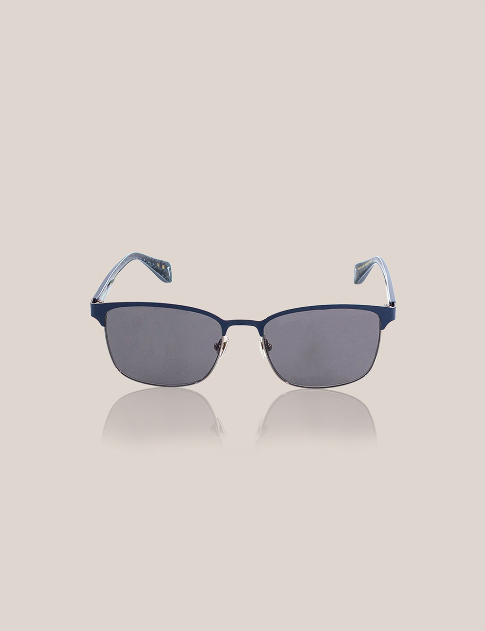 Men’s TOBY-Rectangular Matte Sunglasses