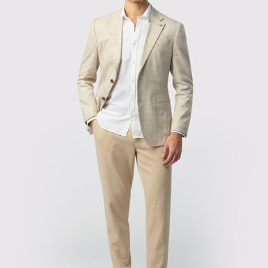 PAVIA: Large Check Suit Jacket