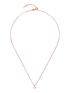 Women's Sininaa Rosegold Crystal Pendant Necklace