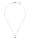 Women's Adorina Silver Crystal Sweetheart Pendant Necklace