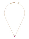 Women's Joyelle Multicol Jewel Cluster Pendant Necklace