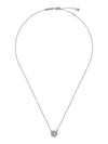 Women's Florita SilverCrystal Flower Pendant Necklace