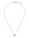 Women's Florita Gold Crystal Flower Pendant Necklace