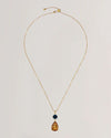 Women's TEARSA: Crystal Teardrop Pendant Necklace