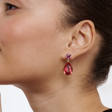 Women's TEAIRE: Crystal Teardrop Earrings