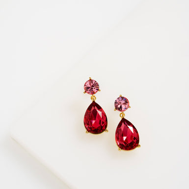 Women's TEAIRE: Crystal Teardrop Earrings