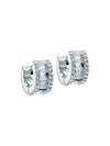 Women's ROSIE: Crystal Roll Huggie Earrings