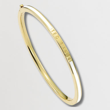 ROLEY: Classic Contour Enamel Slim Bangle Bracelet