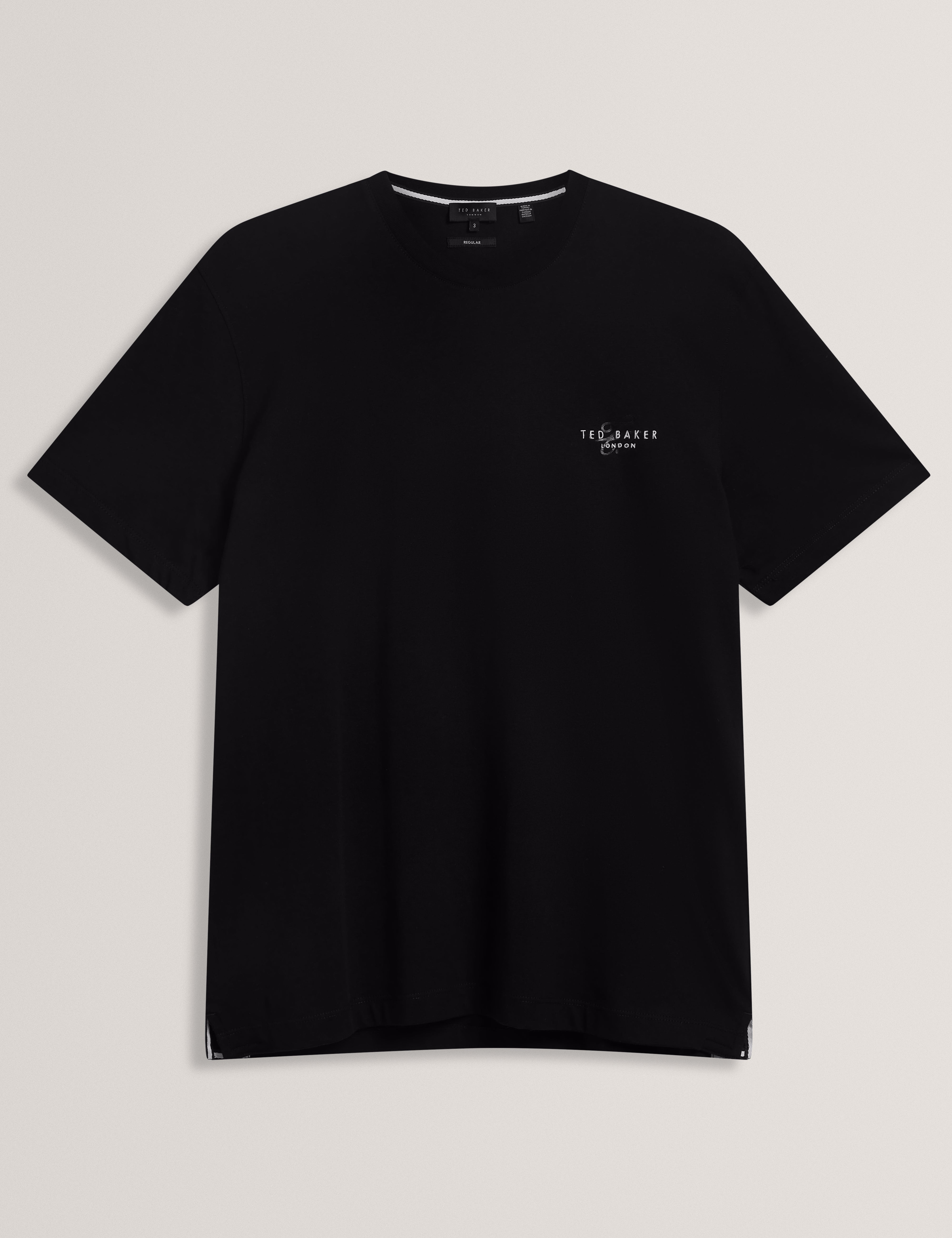 Men's TEBARS-SS Branded Script T Shirt