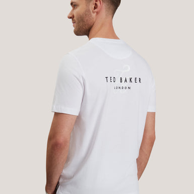 Men's TEBARS-SS Branded Script T-Shirt