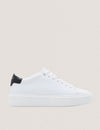 Lorieee: Smooth Leather Trainer White
