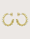 GARVI: Garland Hoop Earrings